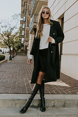 Rachel Trench Coat in Black