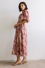 Kimmie Floral Midi Dress