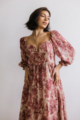 Kimmie Floral Midi Dress