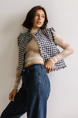Betsy Gingham Vest
