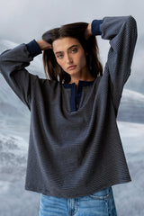 Skye Oversized Striped Top