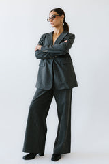 Joey Pinstripe Blazer