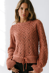 Joseph Knit Sweater in Rose