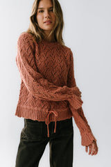 Joseph Knit Sweater in Rose