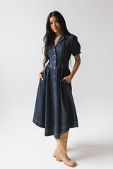 Ivan Denim Midi Dress