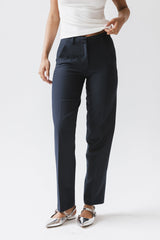 Mitchel Straight Leg Trouser in Navy