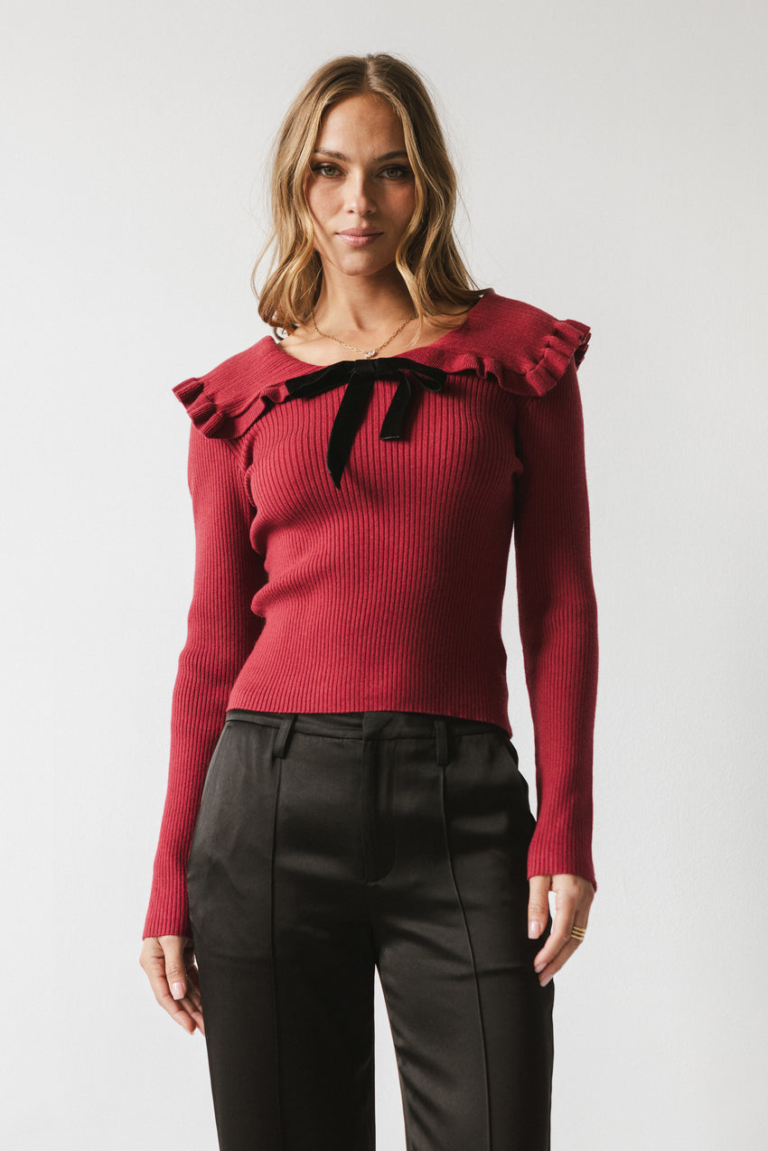 Melody Collared Sweater