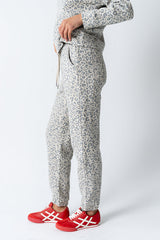Patricia Barrel Sweatpants in Leopard