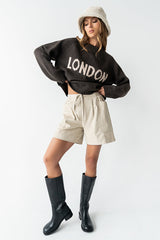 Rustin Suede Shorts