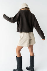 Rustin Suede Shorts