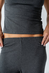 Jordanna Wide Leg Pants in Charcoal