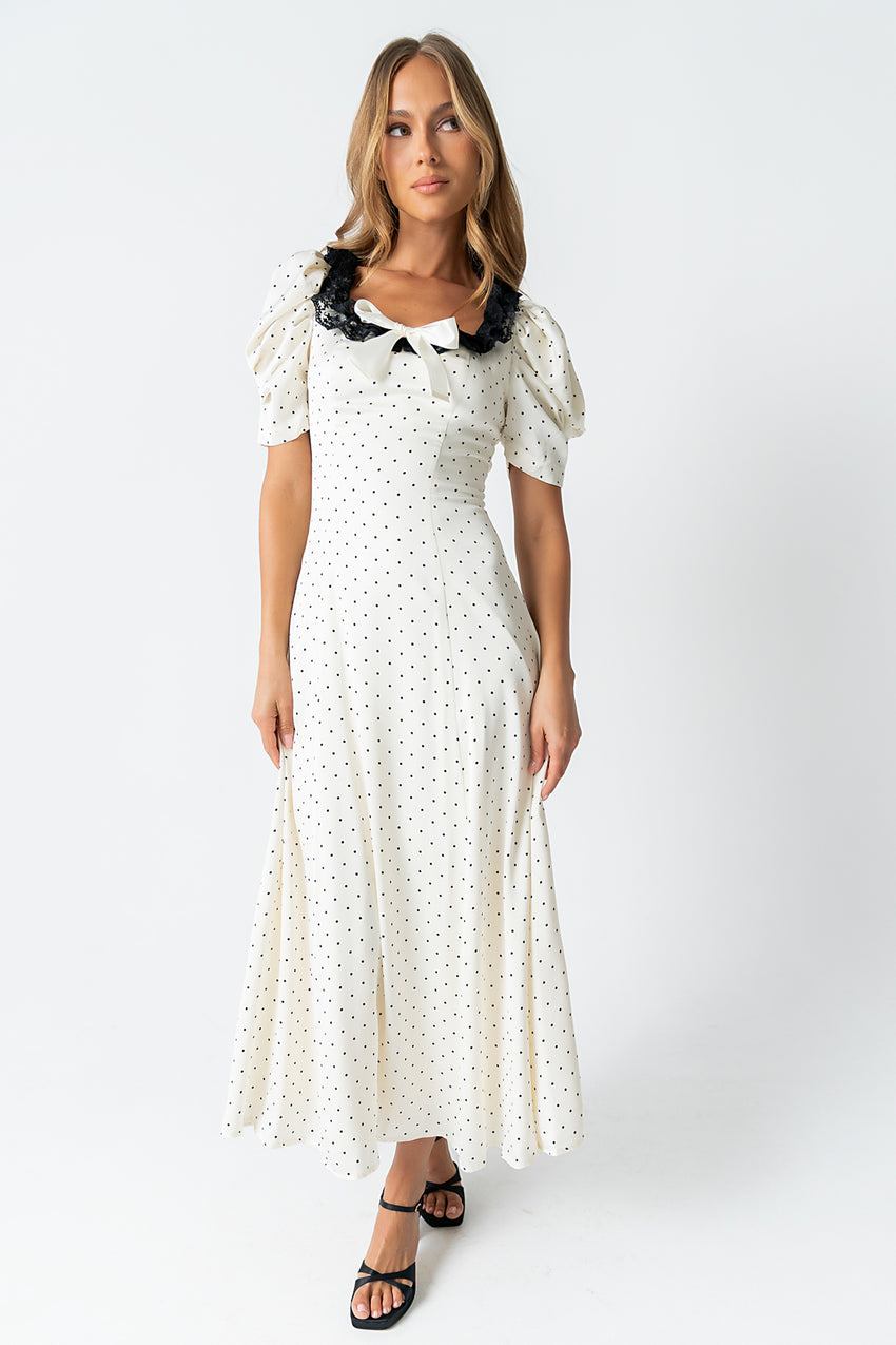 Mckinley Polka Dot Maxi Dress