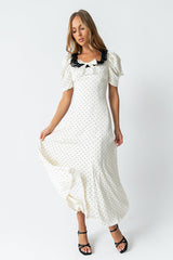 Mckinley Polka Dot Maxi Dress