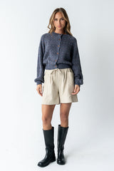 Sophie Knit Cardigan in Navy