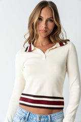Brandie Striped Sweater