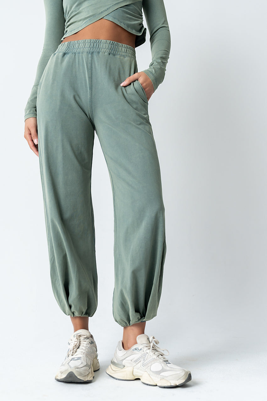 Kassie Joggers in Teal