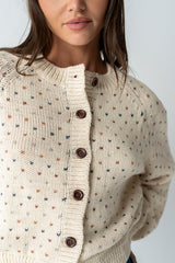 Sophie Knit Cardigan in Beige