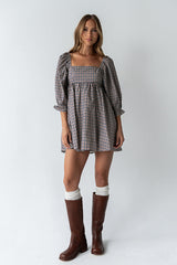 Wren Gingham Mini Dress