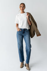 Buckley Knot Top in White