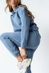 Patricia Barrel Sweatpants in Blue