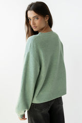 Josey Oversized Sweater in Light Blue