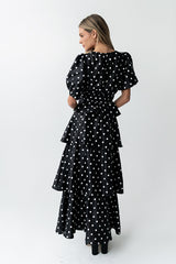 Terri Polka Dot Maxi Skirt