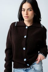 Michelle Contrast Sweater
