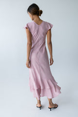Mateo Floral Maxi Dress in Pink