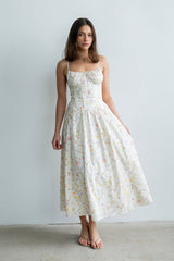 Quiny Floral Midi Dress