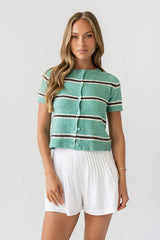 Kelley Striped Cardigan