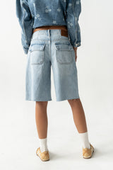 Halle Utility Bermuda Shorts