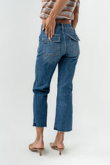 Eileen Cropped Straight Leg Jeans