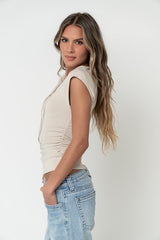 Larson Cutout Top
