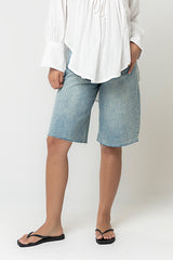 Shawn Denim Bermuda Shorts