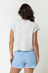 Percey Knit Cardigan in Grey