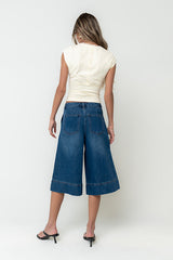 Alix Denim Culottes