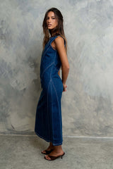 Raelynn Denim Midi Dress