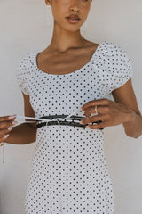 Colton Polka Dot Maxi Dress