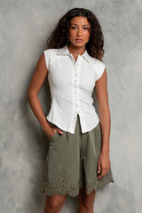 Jaya Collared Top