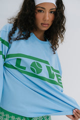 Venus Oversized Graphic Top