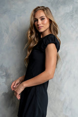 Arianna Mini Dress in Black