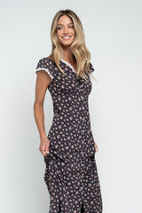 Josie Floral Midi Dress