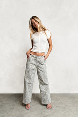 Halsey Leopard Jeans