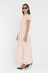 Opal Maxi Dress in Beige
