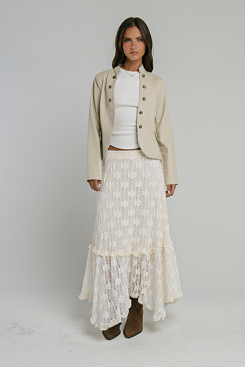 Jasmine Lace Maxi Skirt