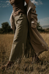 Jannah Wide Leg Pants in Olive