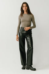 Dayna Vegan Leather Pants