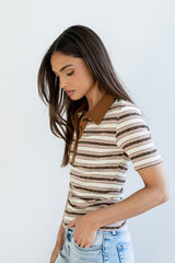 Jozette Striped Top