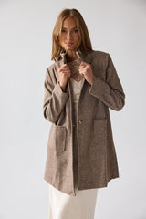 Jason Herringbone Coat
