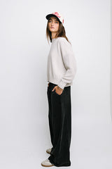 Payton Knit Sweater in Bone